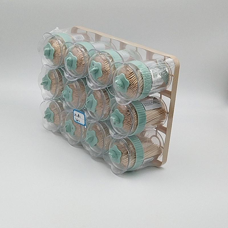 Internet-famous best-selling transparent cap premium disposable toothpicks, toothpick boxes, toothpick cans, toothpick bottles, toothpick holders Application Scenario