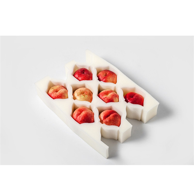 Factory direct supply of sponge, succulent, loquat, strawberry, FIG fruit packaging, soft sponge inner lining, anti-collision and anti-displacement Specification drawing