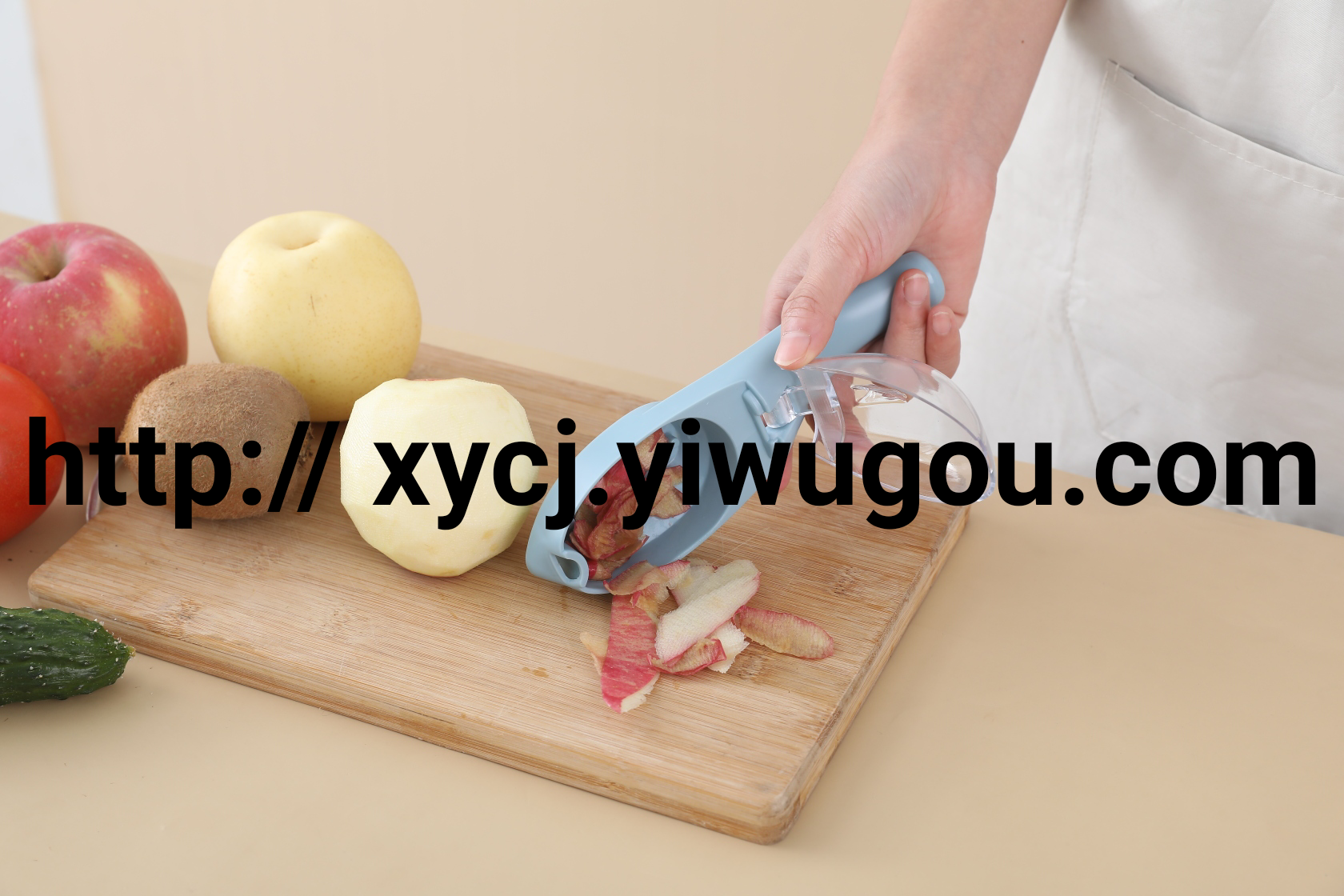 Dolphin scaler with lid peeler planer knife