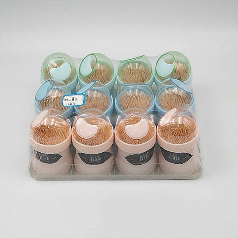 Internet-famous bestsellers: bamboo toothpicks, cartoon toothpick boxes, toothpick holders, personalized, creative and simple toothpick boxes for home use and hotels details Picture