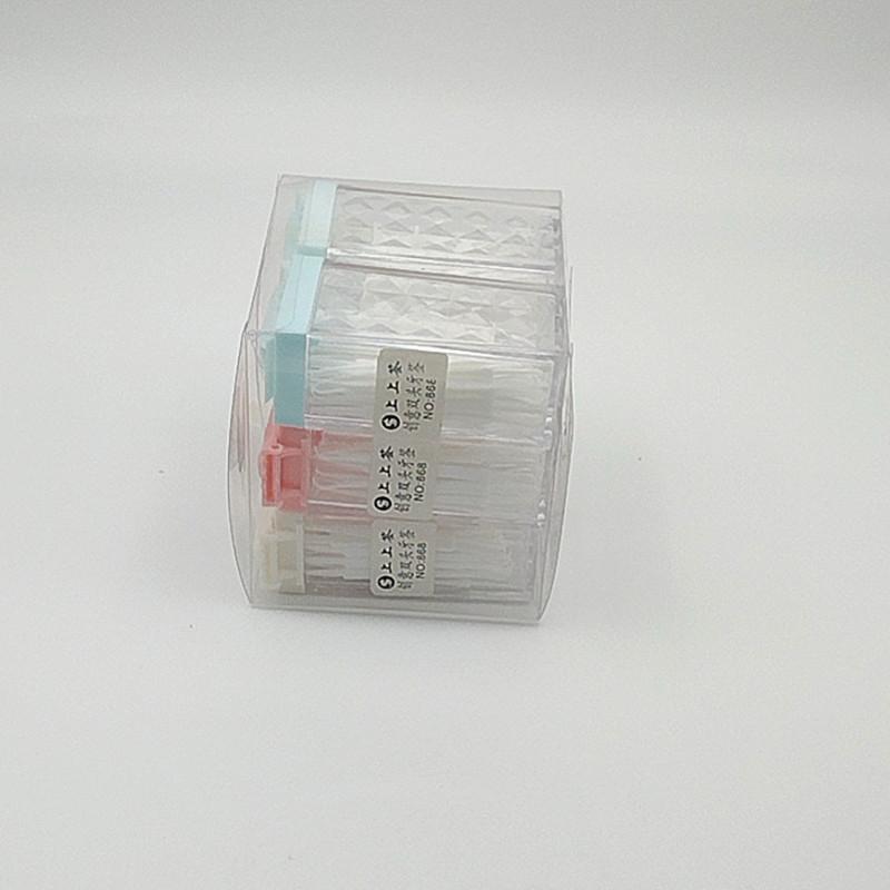 Best-selling disposable portable box dental floss, flip-top family set, bow-shaped smooth and safe for teeth cleaning, high molecular cartoon set Specification image