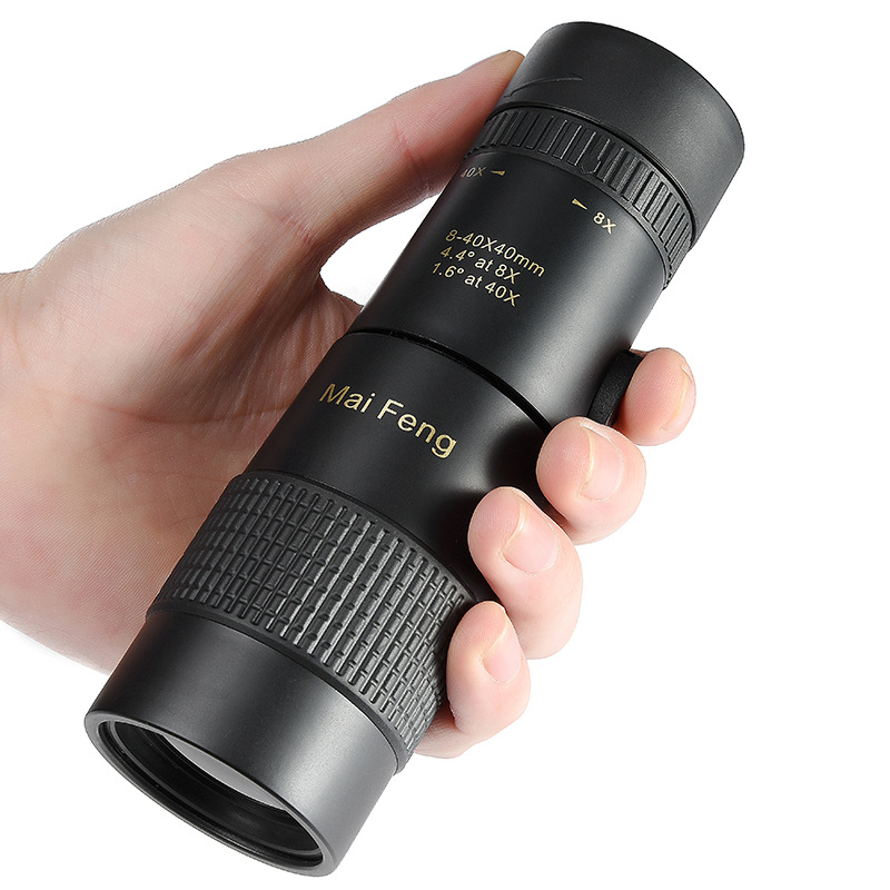 Maifeng's new zoom monocular telescope offers high magnification and high-definition 8-40x metal night vision concert mobile phone photography Specification image