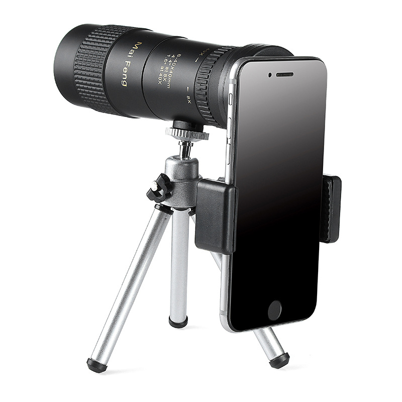 Maifeng's new zoom monocular telescope offers high magnification and high-definition 8-40x metal night vision concert mobile phone photography Application Scenario