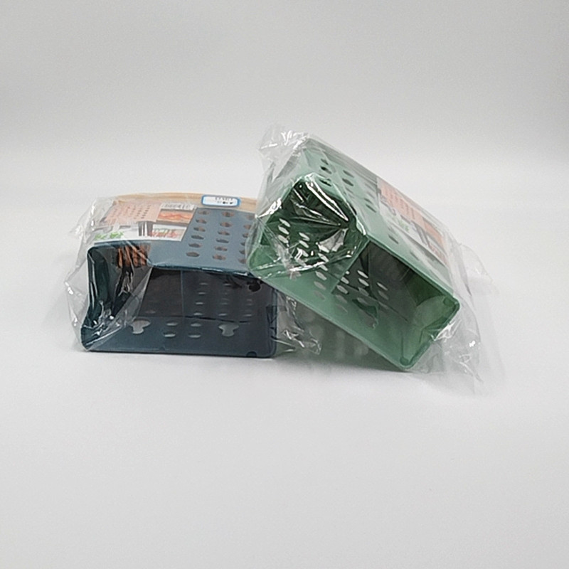 Best-selling multi-functional double-compartment spoon 筷笼 chopstick holder chopstick box fashionable multi-color draining box Application Scenario