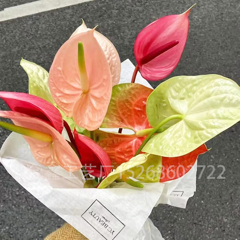 仿真花礼盒实物图