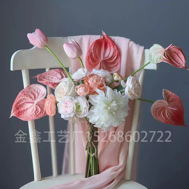 仿真花细节图