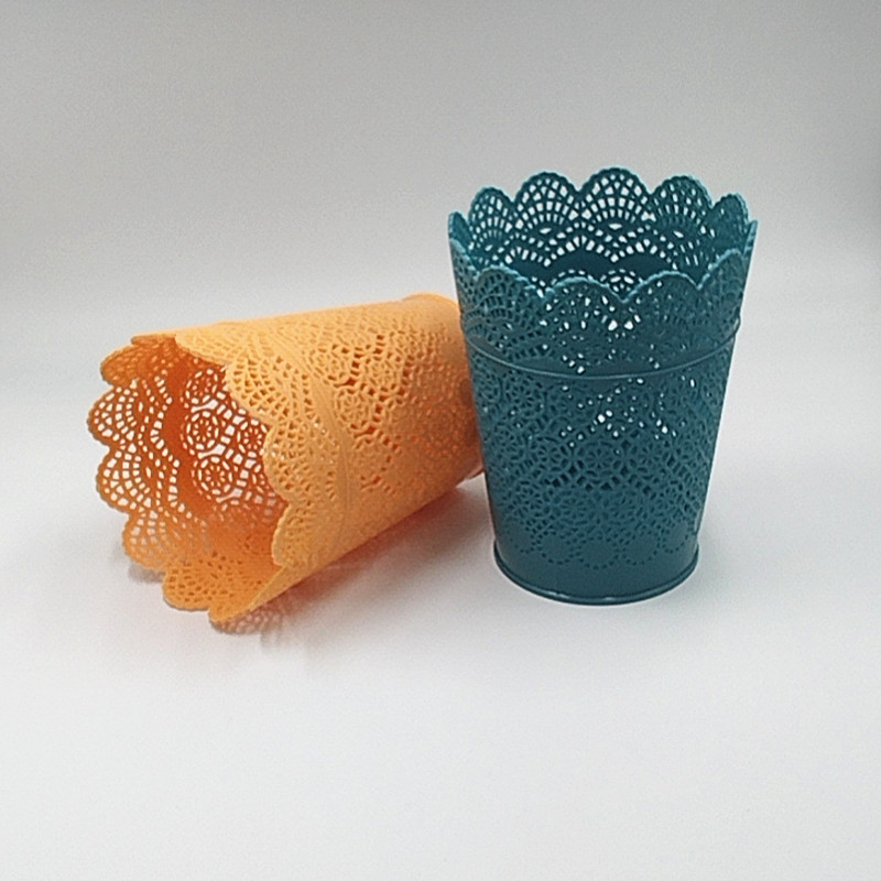 特价爆款创意欧式蕾丝多用桶纸篓卫生间桶塑料桌面垃圾桶批发