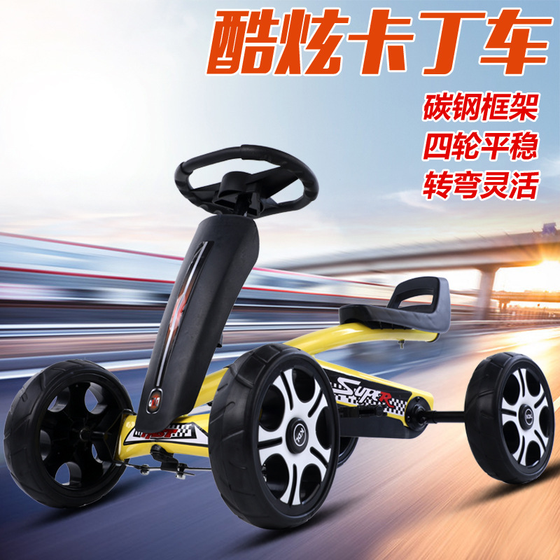 Wholesale four-wheel bicycles for children aged 2 to 8, go-karts, anti-rolking and anti-sliding balance bikes for children from the manufacturer Application Scenario