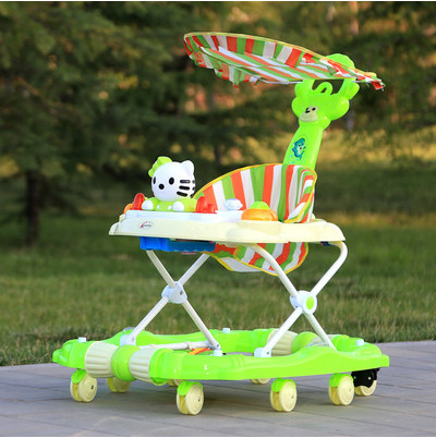 Baby walker with cradle, multi-functional anti-rollover and multi-functional music baby Specification drawing