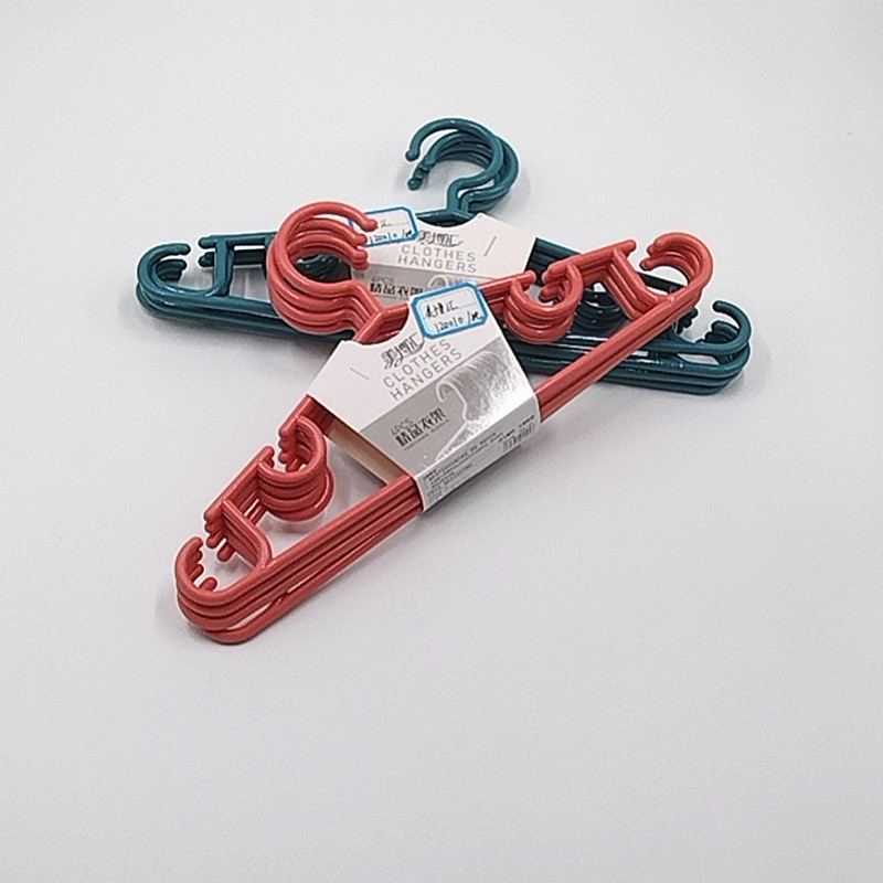Anti-slip children's clothes rack, clothes drying rack, baby and children's clothes hanger, clothes hanger, household plastic clothes hanger Item Picture
