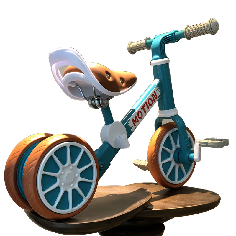 Children's balance bike without pedals, 1-3-year-old 6-year old sliding baby, children's sliding and walking bicycle, multi-functional yo-yo Item Picture