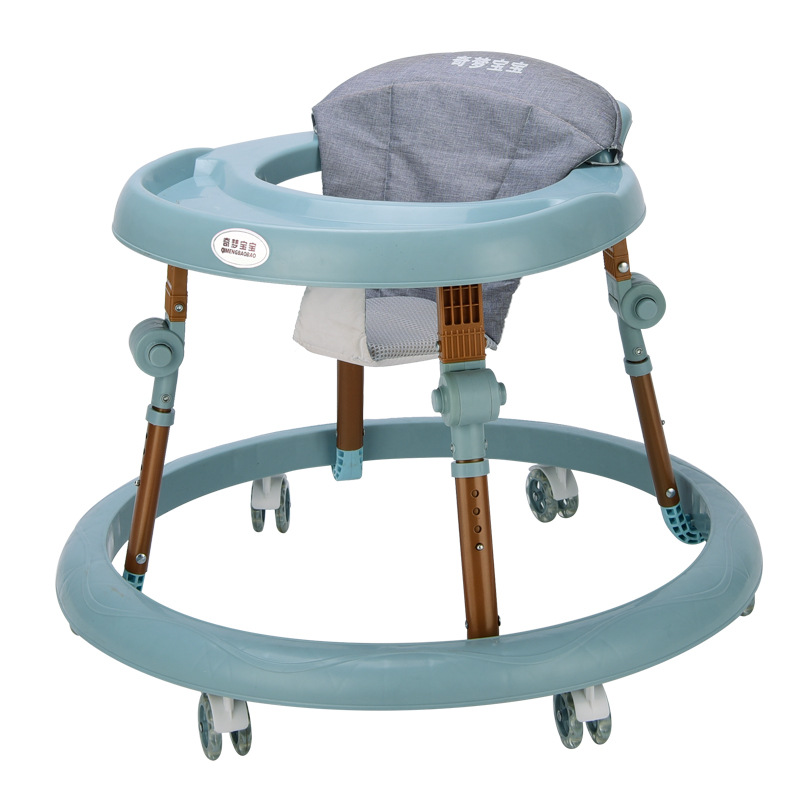New baby walkers for infants and children, 6-18 months old, anti-leg rollover multi-functional sliding footballs, toy cars full figure