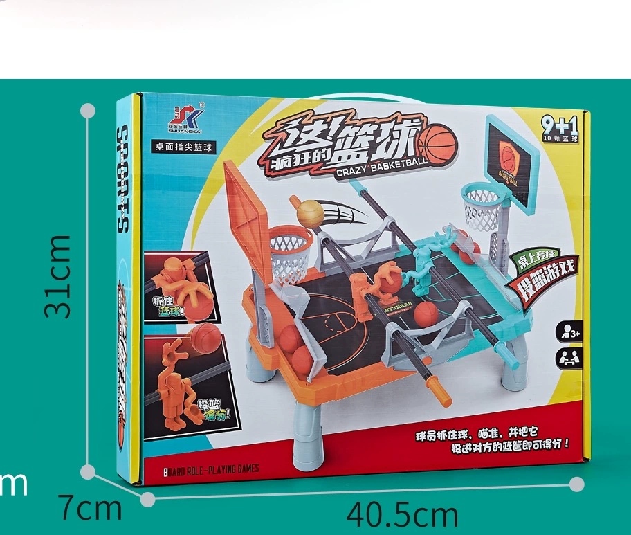 Wholesale of 747-158 Children's fingertip table basketball toys, Double Basketball Shooting, parent-child interactive table games, h Specification drawing