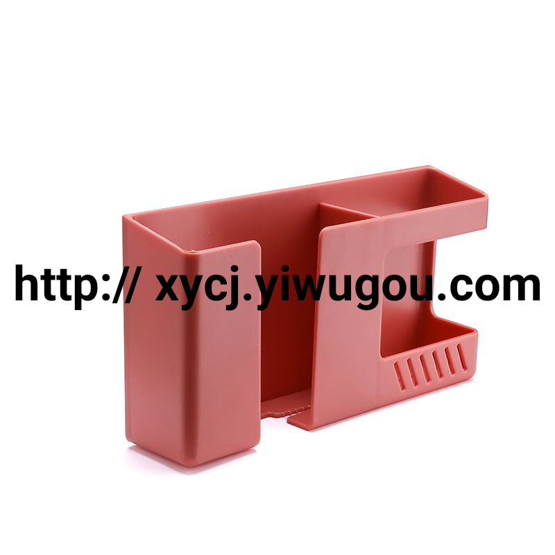 TV and air conditioner remote control storage box, non-drilling and seamless wall-mounted box, mobile phone charging wall-mounted box, wall-mounted storage rack Application Scenario