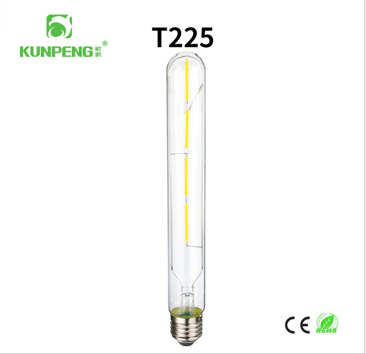 T125/T185/T225/T300 Edison bulb, LED bulb, LED filament lamp, screw E27 Specification image