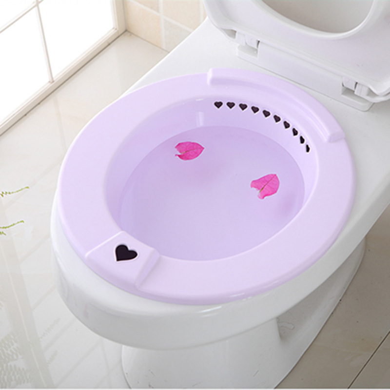 M5-6620 Men's and women's non-squatting sitting bathtub, pregnant women's bottom washing basin, postpartum women's basin, bathtub, toilet seat basin details Picture