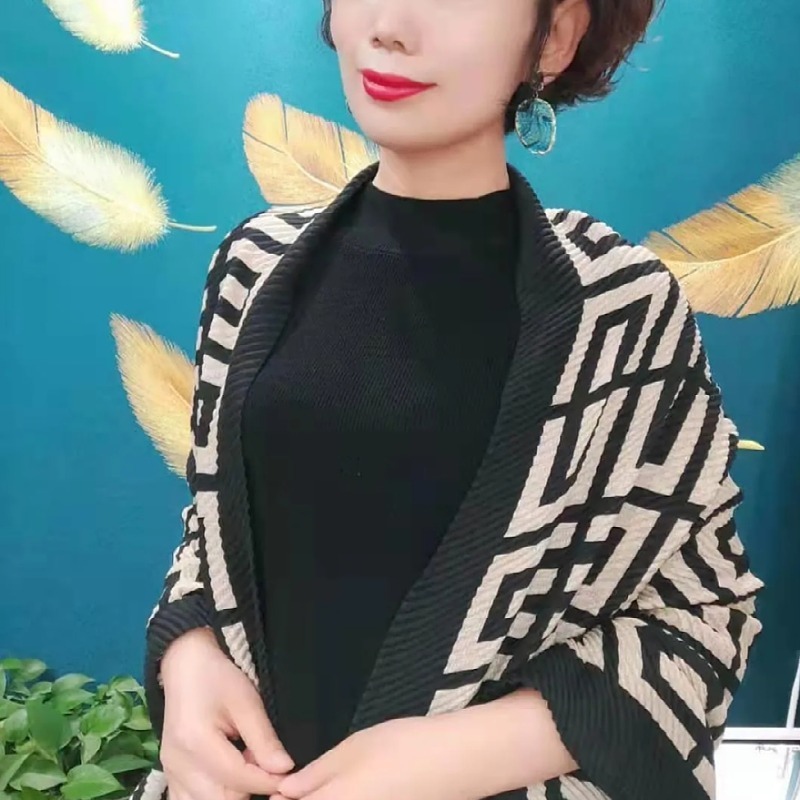 围巾细节图
