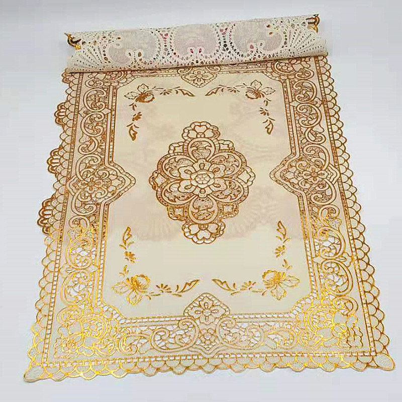 Best-selling gilded coasters, ashtray pads, fabric anti-scald coasters, heat insulation pads, table MATS, tea cup MATS, Western placemats, and pot MATS details Picture