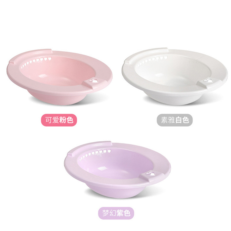 M5-6620 Men's and women's non-squatting sitting bathtub, pregnant women's bottom washing basin, postpartum women's basin, bathtub, toilet seat basin Item Picture