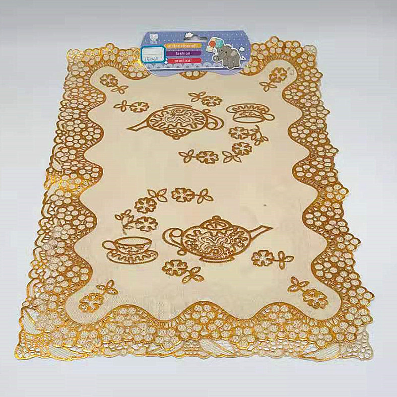 Best-selling gilded coasters, ashtray pads, fabric anti-scald coasters, heat insulation pads, table MATS, tea cup MATS, Western placemats, and pot MATS Application Scenario