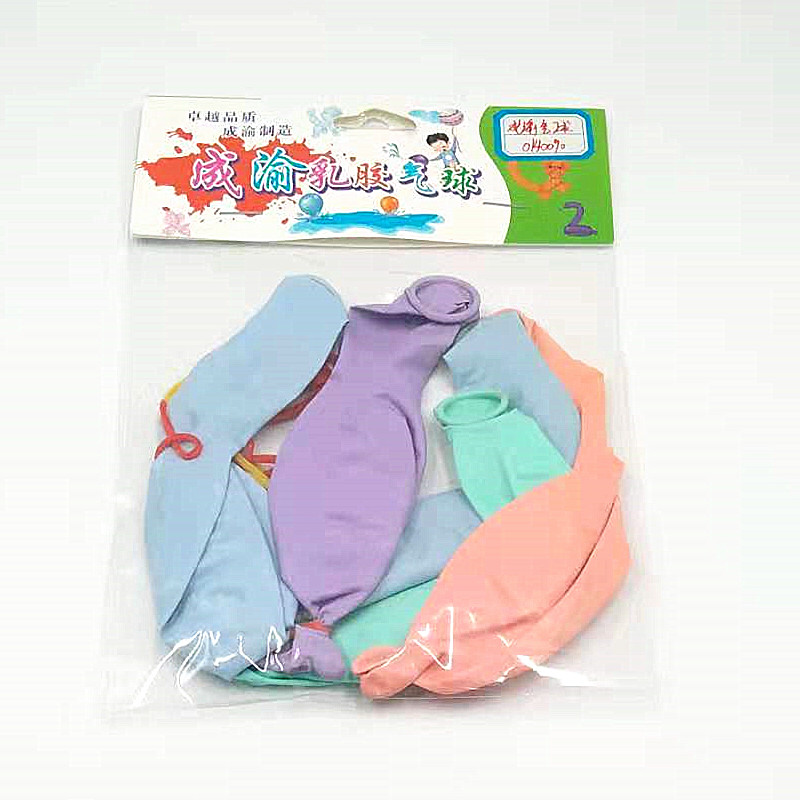 Best-selling round thickened large latex children's style wedding decoration items with drawstring, birthday party decoration balloons Item Picture