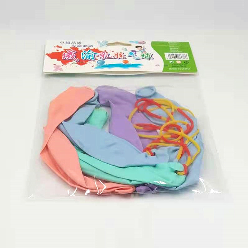 Best-selling round thickened large latex children's style wedding decoration items with drawstring, birthday party decoration balloons
