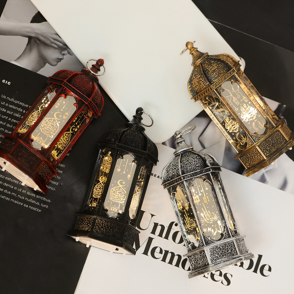 Ranadan Ramadan Lantern LED Eid al-Fitr Wind Lantern Craft Arab style details Picture