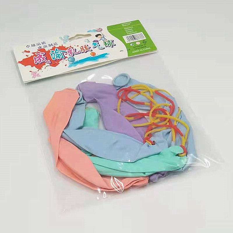 Best-selling round thickened large latex children's style wedding decoration items with drawstring, birthday party decoration balloons details Picture
