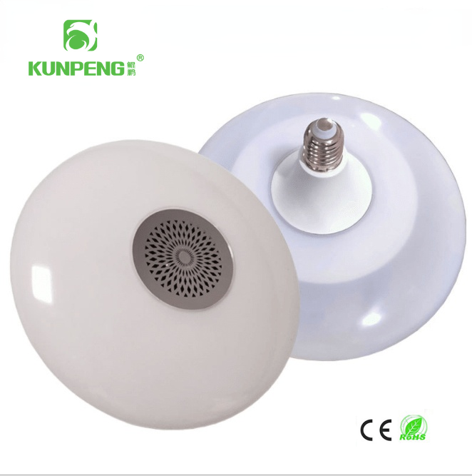 LED Bluetooth music bulb wireless smart seven-color speaker E27 bulb details Picture