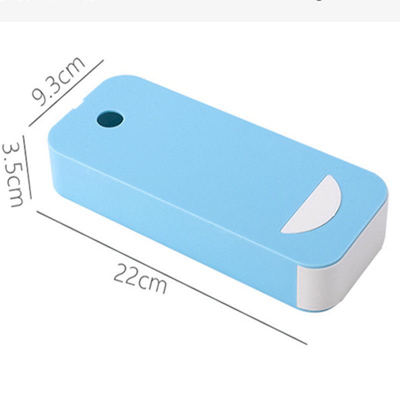 Paste drawer-type under-desk storage box, desktop storage box, hidden stationery and sundries on the office desk, plastic storage pen box Item Picture
