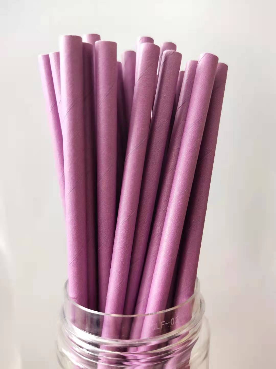 吸管一次性环保彩色果汁咖啡茶饮料派对水果圣珍珠奶茶纸吸管