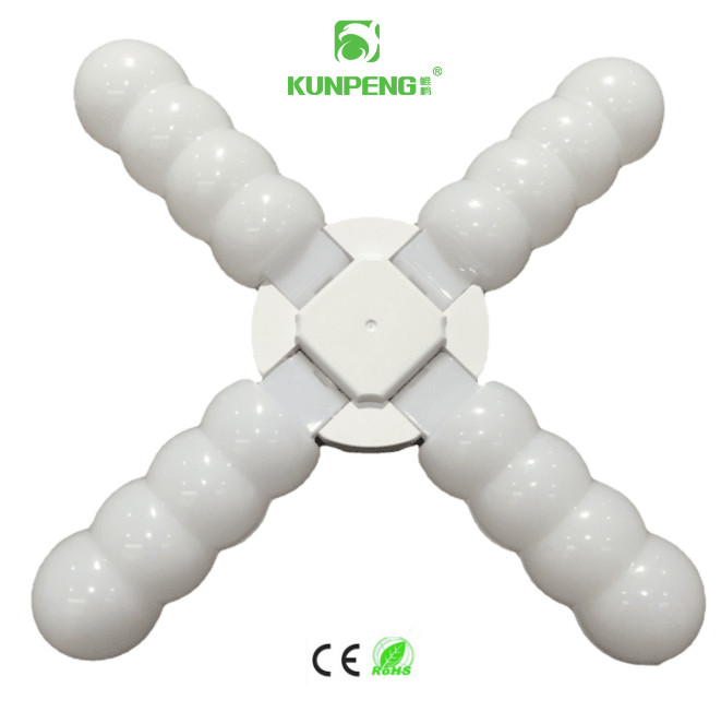 LED灯mini糖葫芦灯折叠灯四叶灯风扇灯迷你灯天花吸顶灯28W