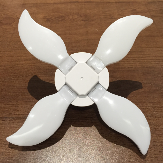 LED迷你芒果叶子灯四页mini叶子灯四叶灯折叠灯28W超亮照明灯