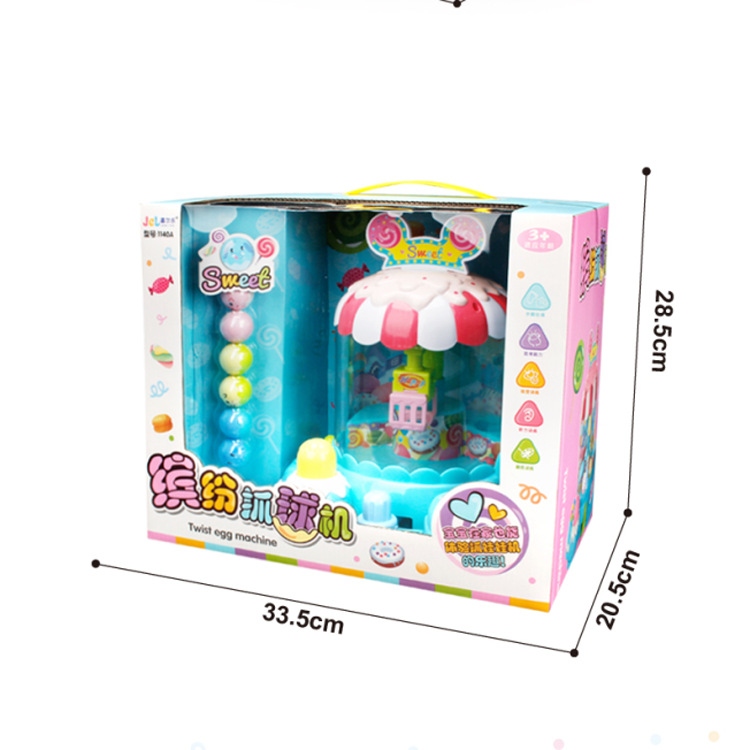 1140A Children's educational and colorful ball-Grabbing Machine with lights, music, ancient poems, switch buttons, hot-selling toy wholesale Item Picture