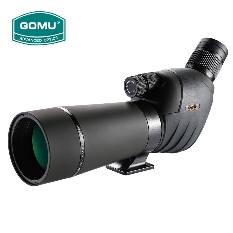 Gaomu bird-watching monocular telescope continuous zoom 20-60x60 high magnification high-definition night vision target viewing lens for observing the moon