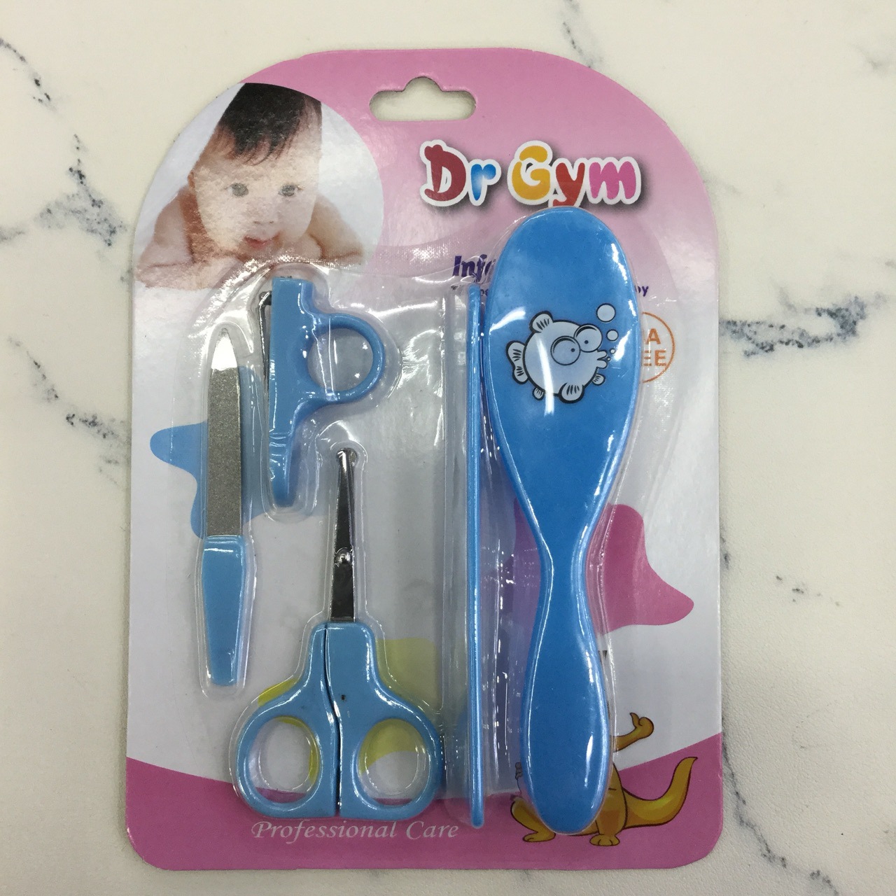 Baby care set Comb brush set newborn nail clippers