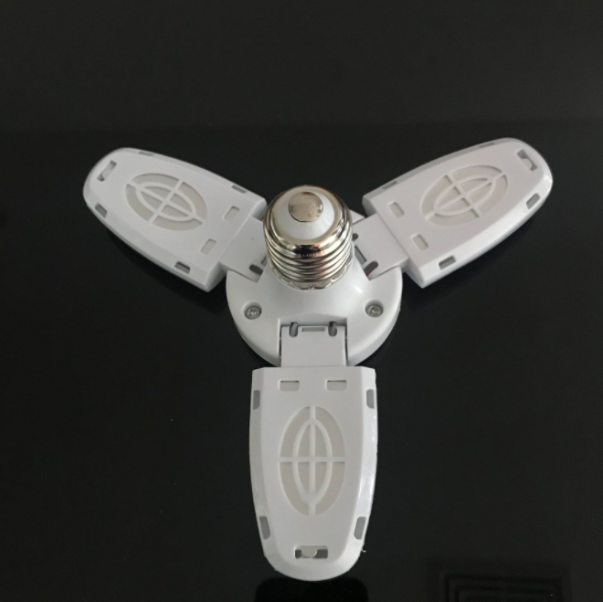 The best-selling LED three-leaf lamp (short leaf) is foldable, ultra-bright and deformable details Picture
