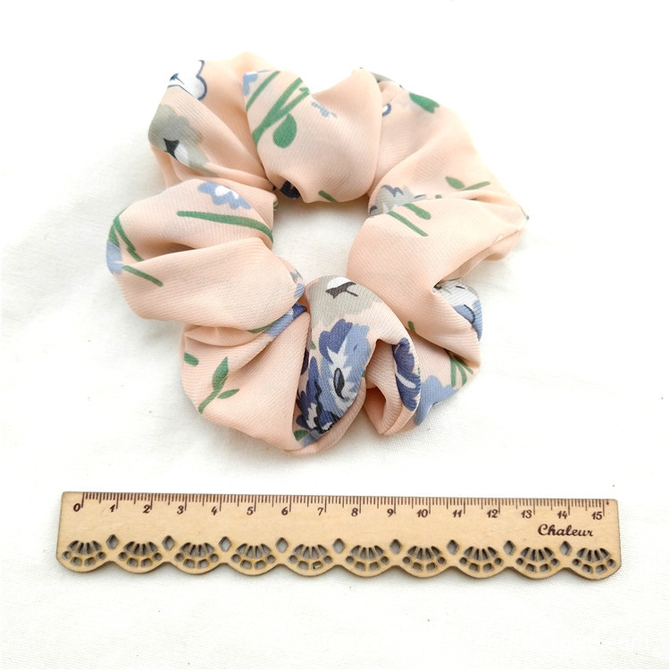 Cross-border new Korean-style fresh and light 8-color combination fabric hair band, large intestine band, hair tie, leather band and headwear, one piece for hair replacement Item Picture