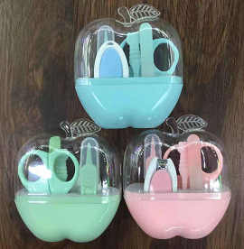 Baby nail clipper set Baby nail clipper tool New safe anti-pinch special child products