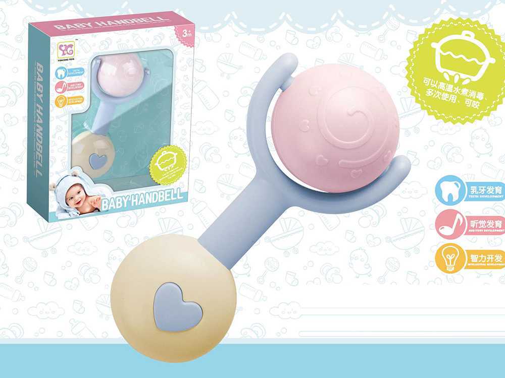 Baby rattle toys 0--6-12 months baby training hand grip stick rattle rattle educational toys