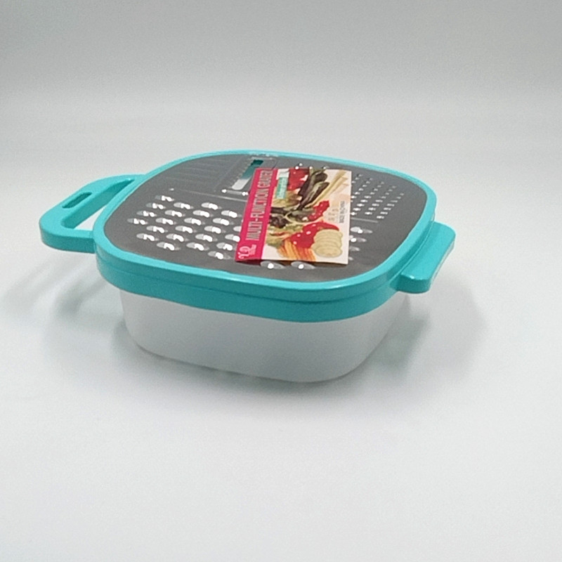 Best-selling plastic household multi-functional vegetable slicer, square combination, potato and fruit and vegetable slicer Item Picture