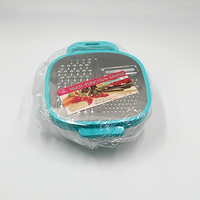 Best-selling plastic household multi-functional vegetable slicer, square combination, potato and fruit and vegetable slicer