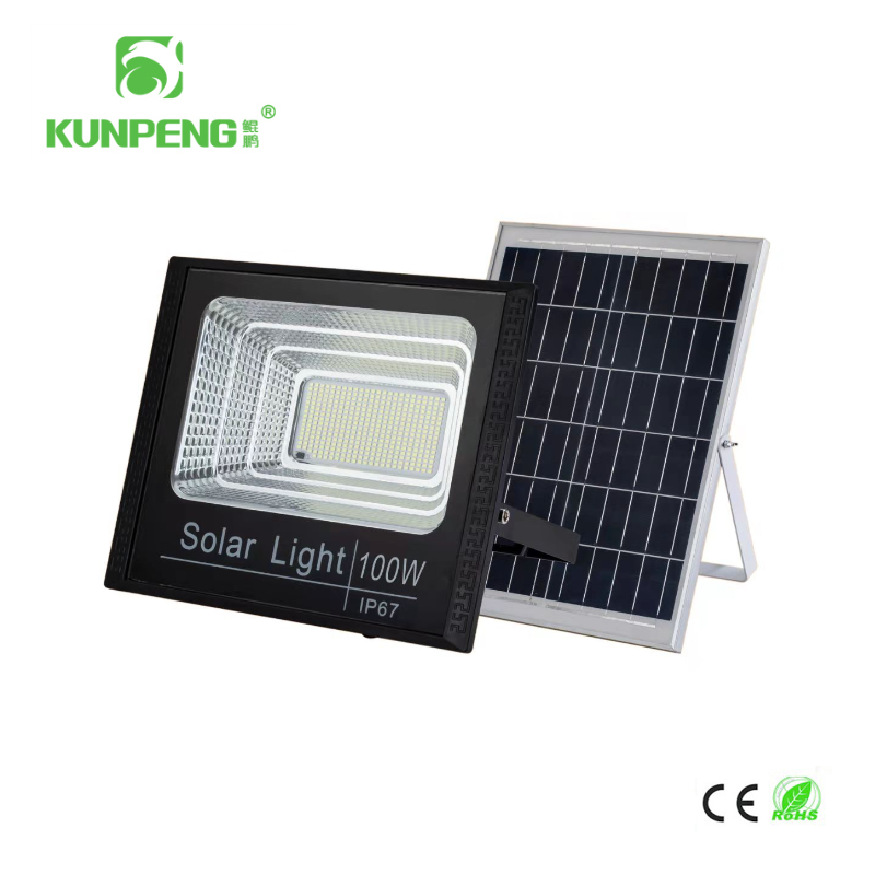 【 Economy Model 】 Treasure Basin Solar Floodlight, LED Floodlight, Household Outdoor Garden Light, High brightness details Picture