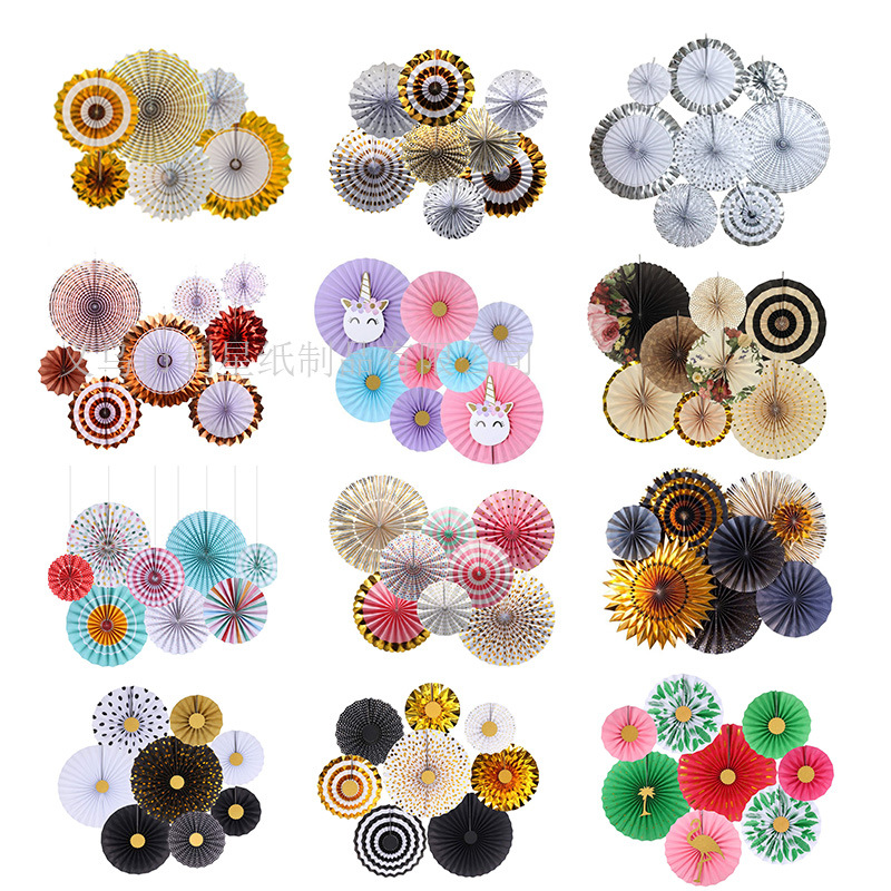 玩具/纸扇/纸花扇产品图