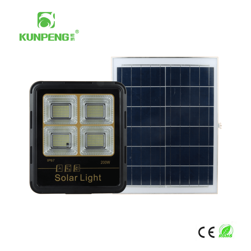 【 New Model 】LED solar Floodlight for Home and Outdoor ultra-bright lighting, garden Floodlight details Picture