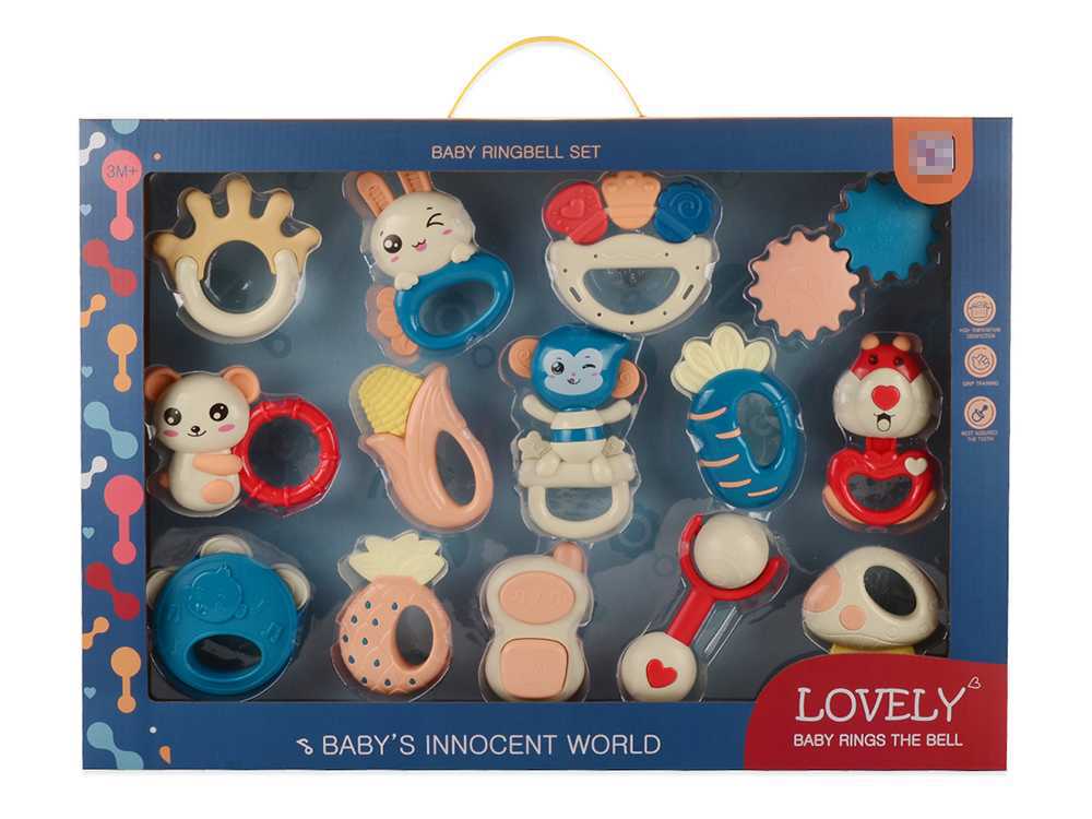 婴儿玩具3-6-12个月摇铃益智玩具宝宝0-1岁新生婴幼儿早教手摇铃