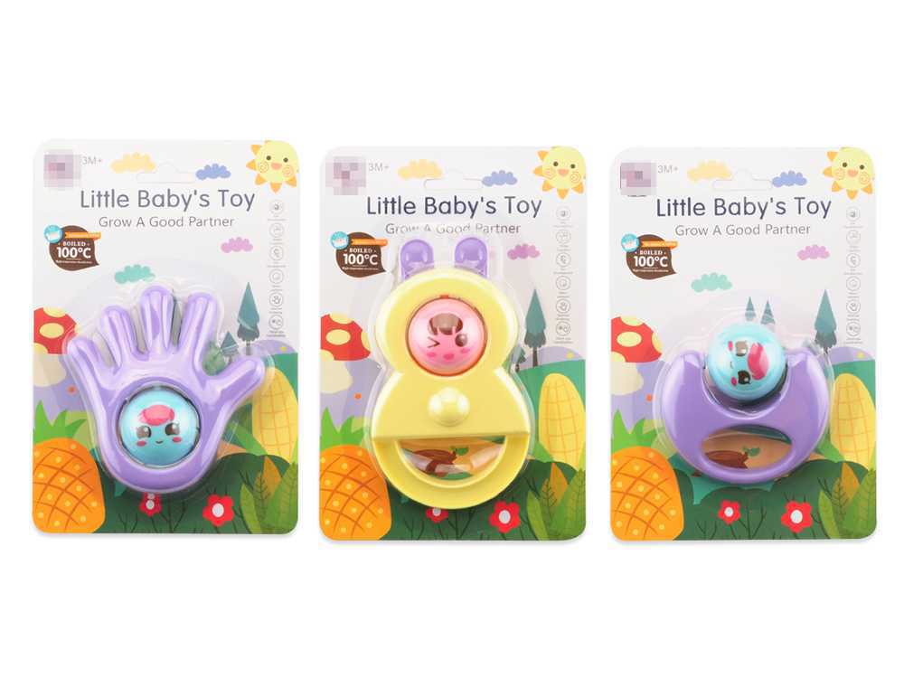 Potable rattle Baby toys 0 to 1 years old potable teether baby 3 newborn 6 teether stick