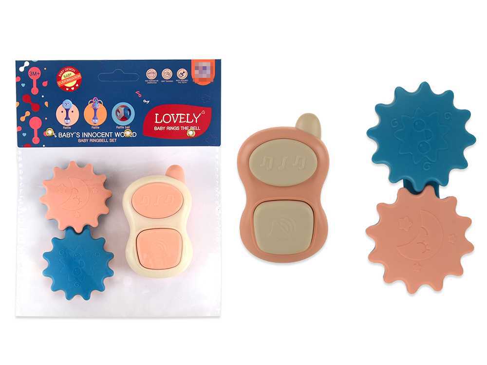 Baby rattle 0-3-6 months baby can bite boiled new teether toy education early education grasp training