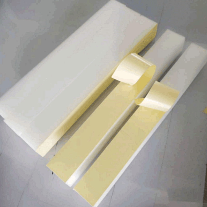 专业供应 防护面罩海绵条 自粘防护隔离海绵条 白色包装海绵条