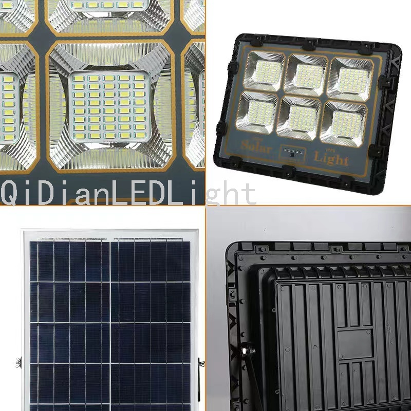 LED太阳能分体投光灯 太阳能家用户外投光灯庭院灯泛光灯详情图2